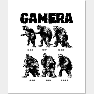 GAMERA YEARS Posters and Art